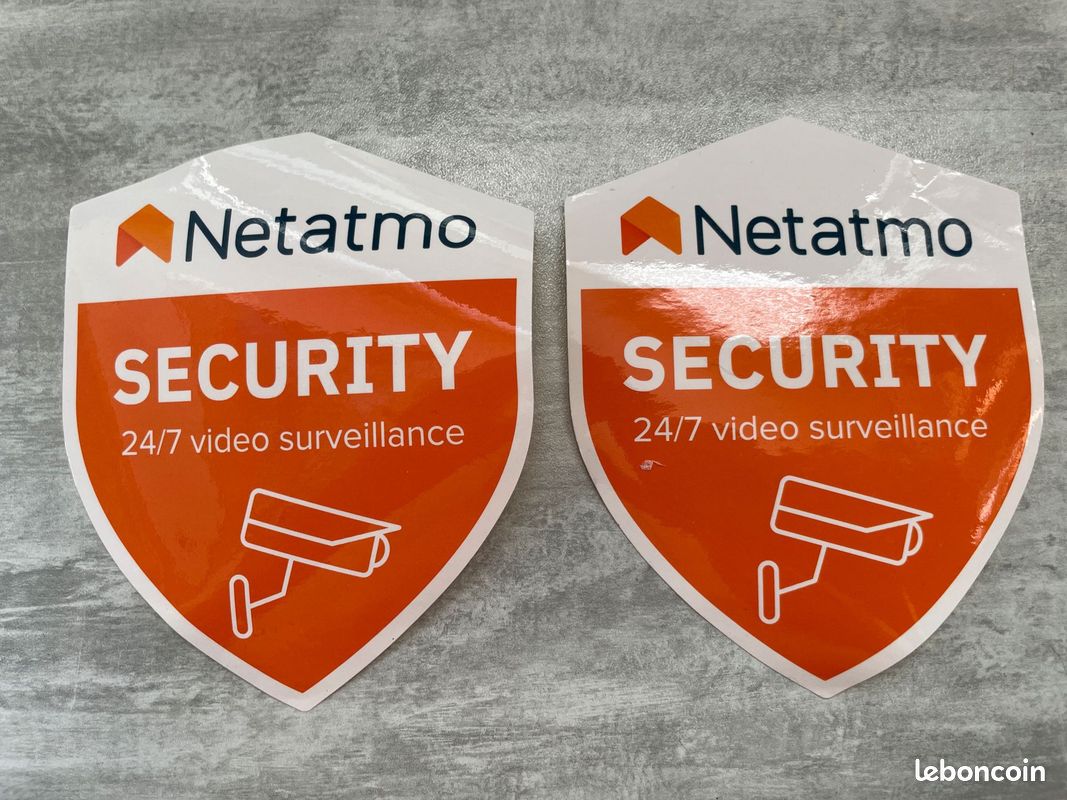 Caméra factice Netatmo Presence (dissuasion) + boîte d'origine + 2 autocollants (image 5)