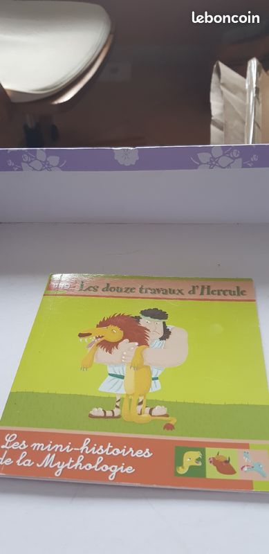 Livre les mini histoires de la mythologie les douze travaux d'Hercule (image 1)