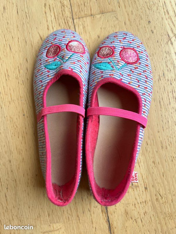 Cuir Souple Chausson Cuir Dpam Chaussons Enfant Dpam Chaussons