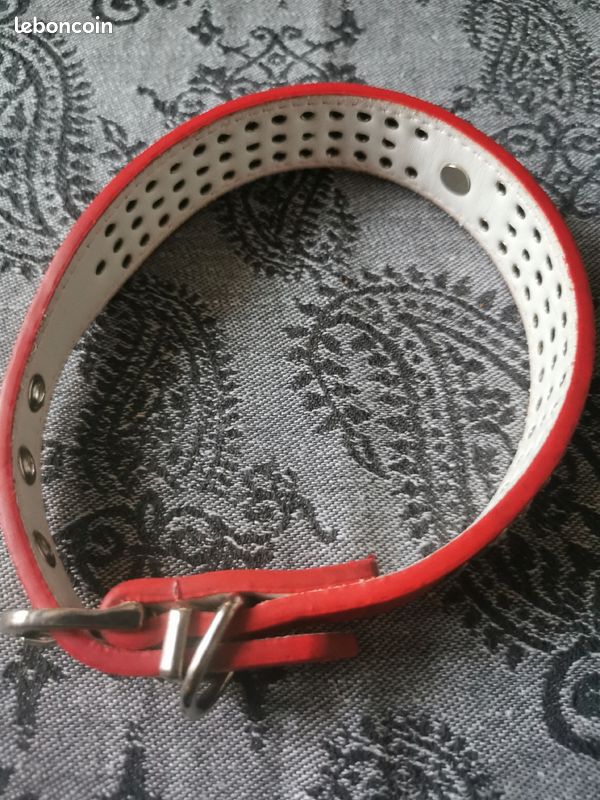 NEUF, très beau collier fantaisie rouge (image 3)