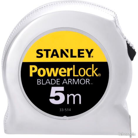 Stanley PowerLock Mètre Ruban 5m 25mm Blade Armor (image 4)