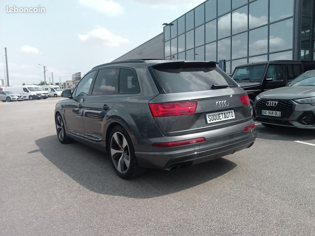 AUDI SQ7 V8 4.0 TDI Clean Diesel 435 Tiptronic 8 Quattro 7pl / VENTE DESTINÉE UNIQUEMENT A PROFESSIONNEL DE (image 4)