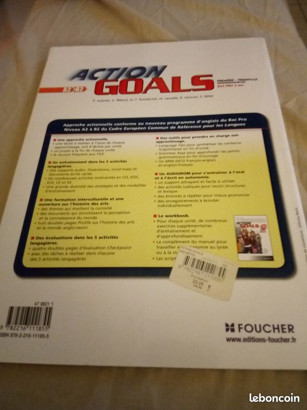 Livre pour les cours d'anglais (image 3)
