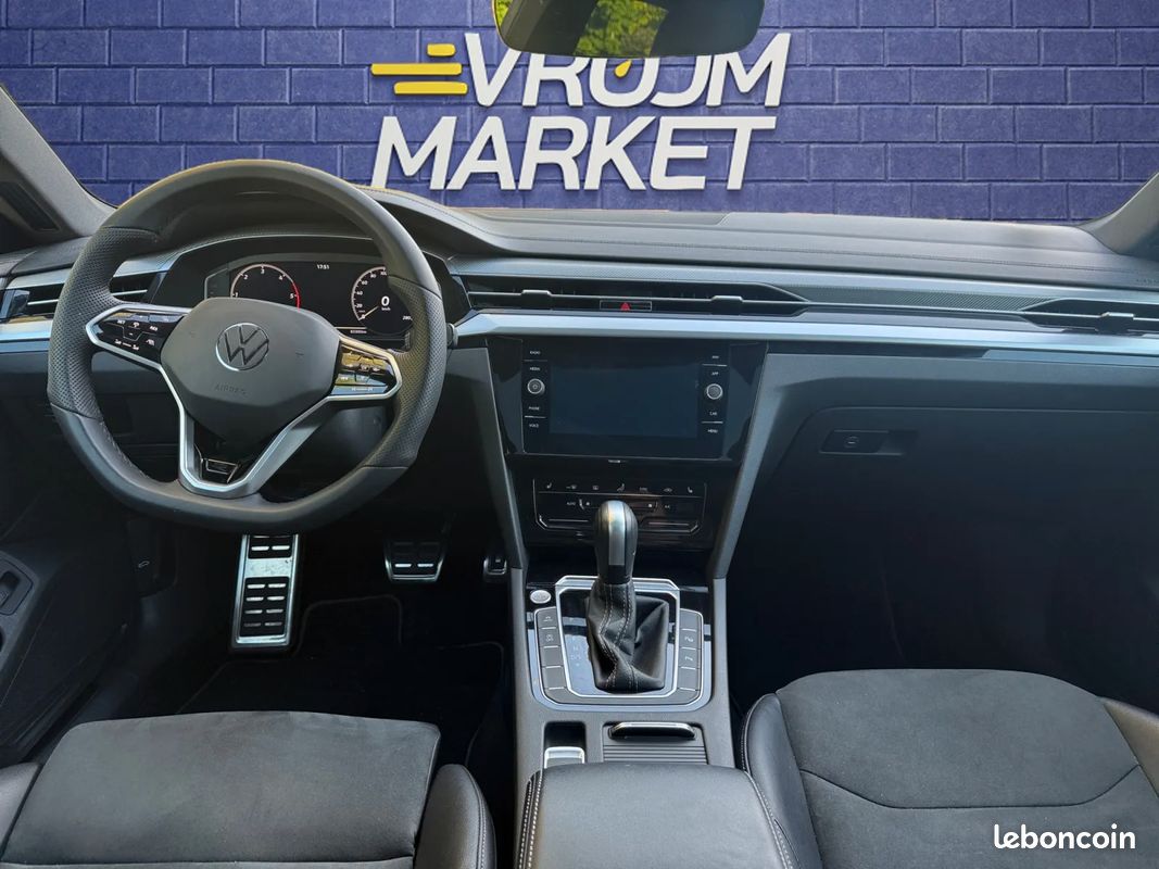 VOLKSWAGEN Arteon 2.0 D 150ch R-Line - 2022 - Toit ouvrant - Suivi complet - Toit ouvrant - Sièges chauffants (image 14)