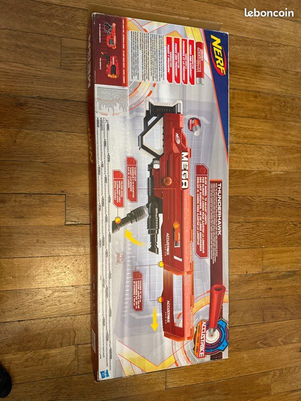 NERF Mega Thunderhawk 104 cm rouge (image 4)
