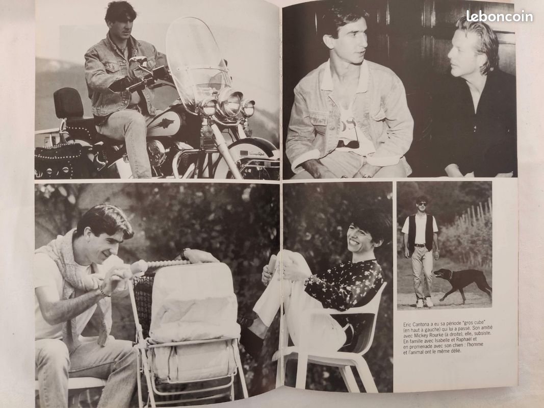 Livre. CANTONA preface de Bernard tapie. Édition 1992 (image 7)
