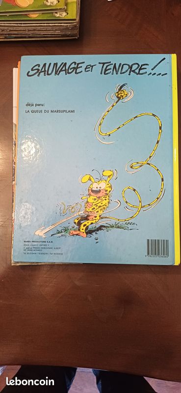 BD Marsupilami "Le bébé du bout du monde" Tome 2 EO (image 2)