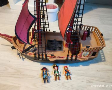 Playmobil 70411 Leclerc PLAYMOBIL BATEAU PIRATE Piu00e8ces