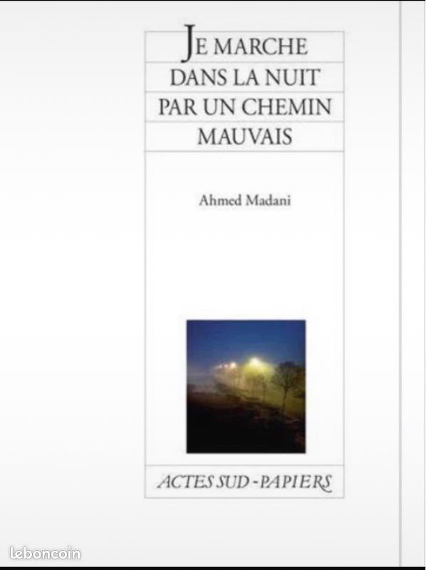 Je marche dans la nuit par un chemin mauvais (image 1)