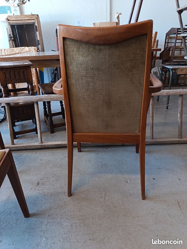 Fauteuil en teck, design Mid-Century par Leslie Dandy pour G-Plan, années 1970 (image 6)