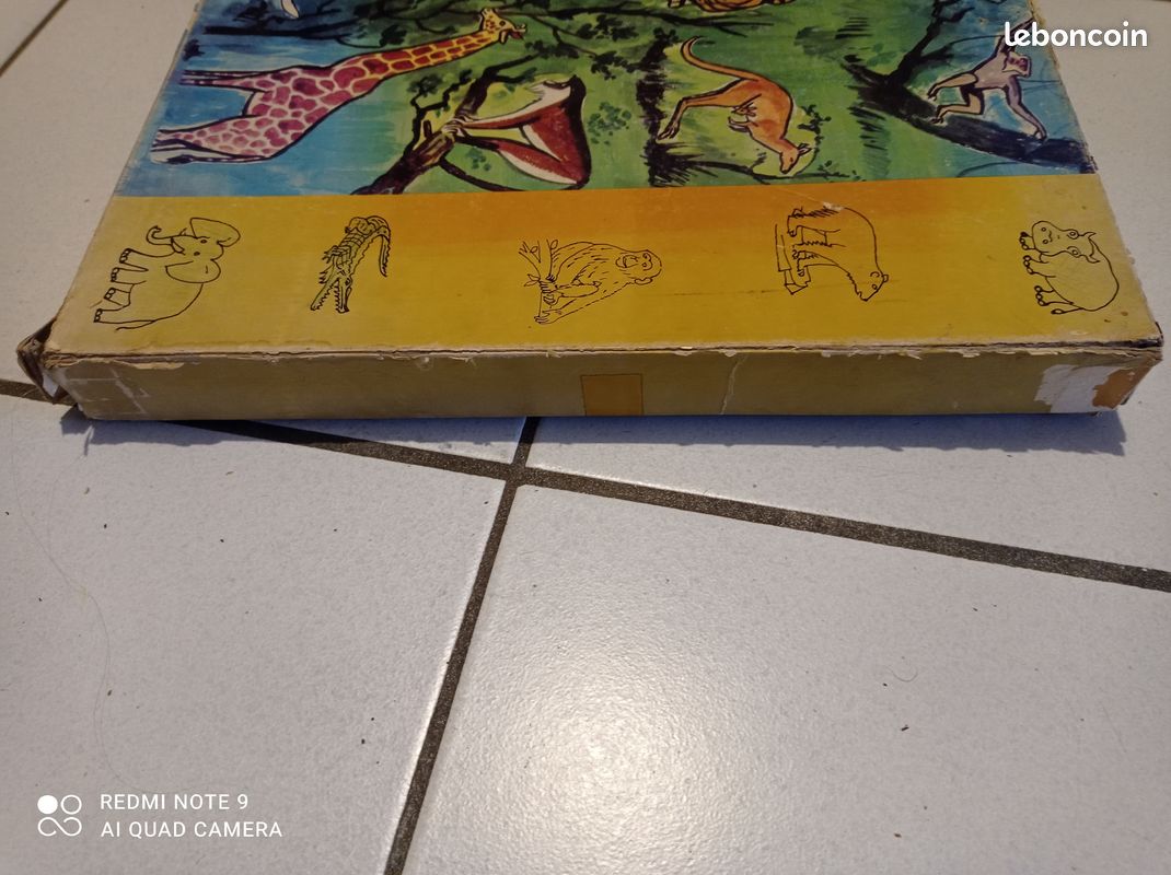 Ancien jeu Novimprim les animaux du zoo (image 6)