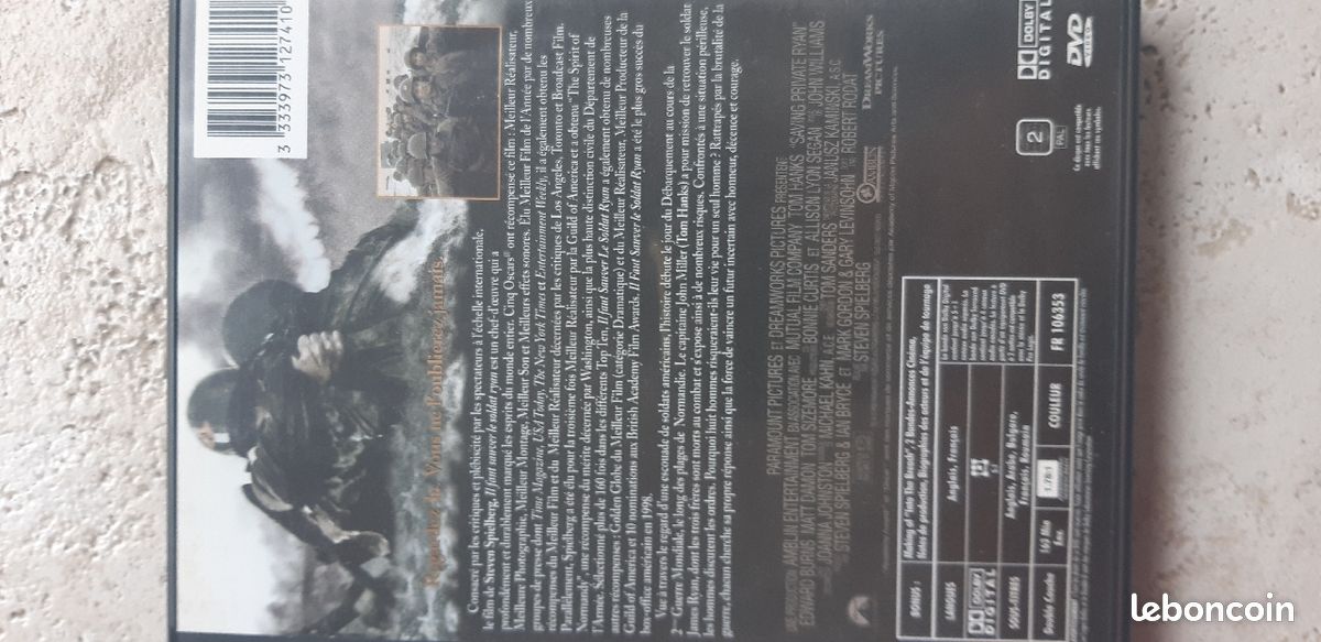 DVD Il faut sauver le soldat Ryan de Steven Spielberg (image 2)