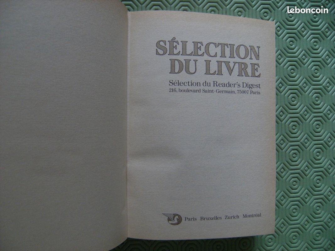 5 tomes Sélection du Reader's Digest - Beaux livres - 20 romans (image 3)