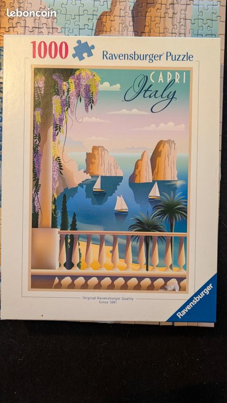 Puzzle Ravensburger Italy 1000 pièces (image 1)