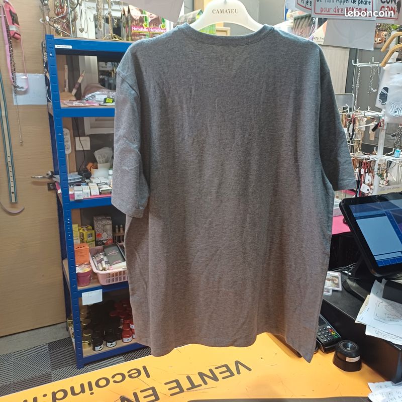 rough dress supima t shirt Rough Dress Men's Grey Supima Cotton Long Sleeve T-Shirt / Various Sizes CanadaWide Liquidations
