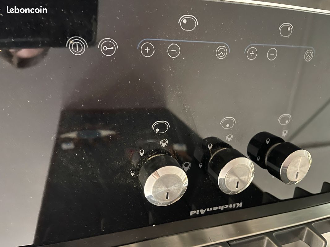 Plaque de cuisson mixte gaz/ induction KITCHENAID Largeur 90cm (image 2)