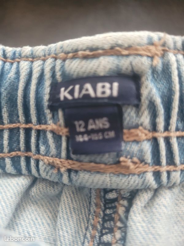 Jean KIABI 12A bleu clair confort et look (image 3)
