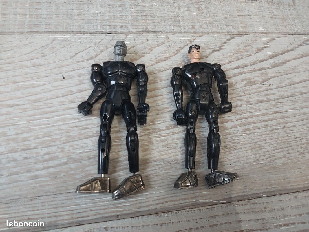 Lot De 2 Figurines BANDAI 1990 Winspector - Occasion, Série Japonaise Vintage