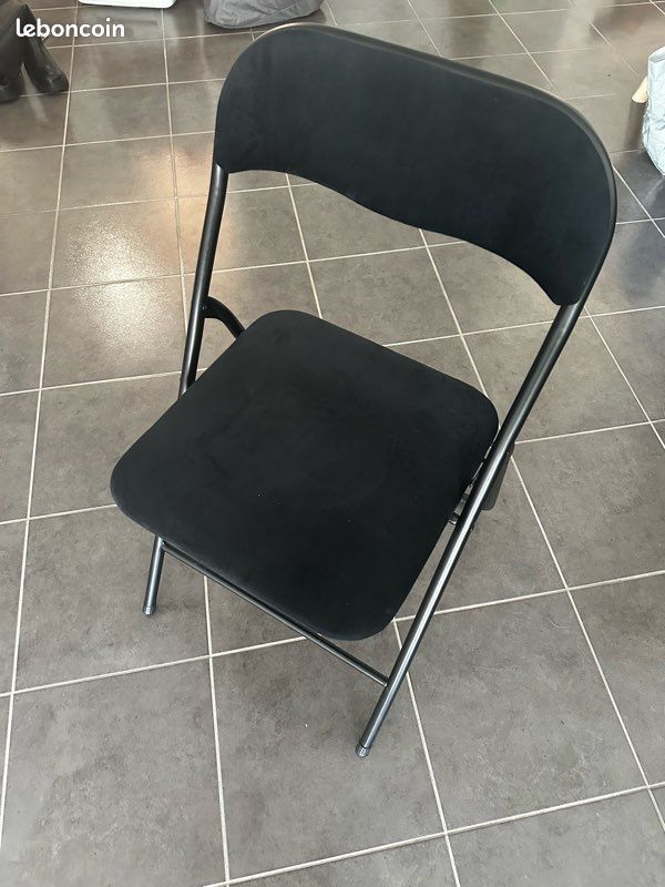 Lot de 6 chaise en velours (image 2)