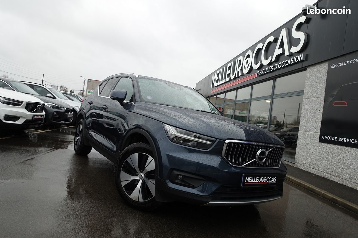 XC40 T4 Hybride Rechargeable Geartronic Inscription 211ch Cuir chauffant/Gps Europe/Caméra de recul/Carplay/Accès confort/Attelage/1*Main/Garantie 12 mois (image 14)