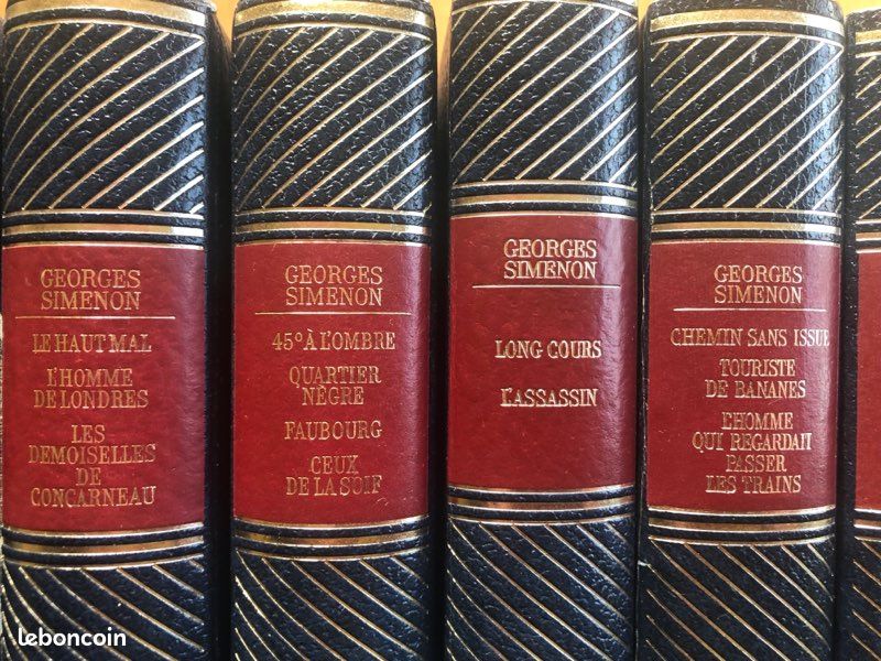 2 séries de romans de Georges Simenon (image 5)