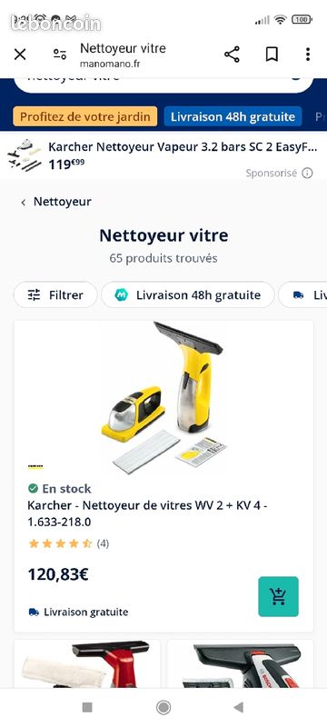 Nettoyeur de vitres Karcher (image 1)