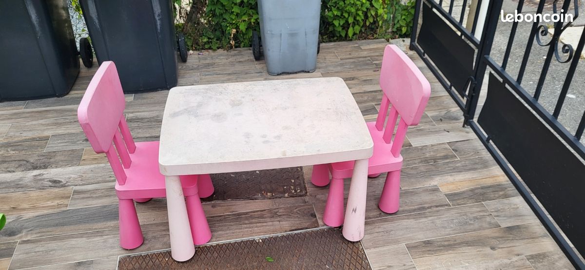 Table enfants jardin (image 1)