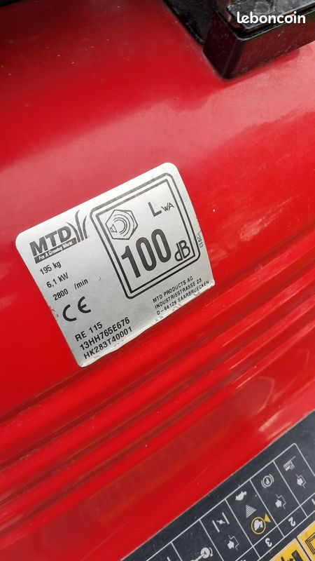 Tondeuse auto-portée - Microtracteur (image 5)