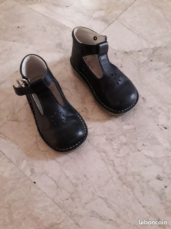 Bottines d été marine Bopy-25 état neuf (image 2)