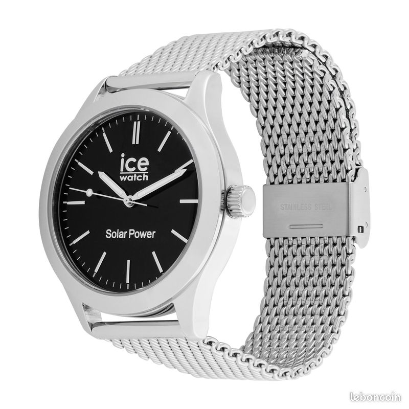 ICE WATCH steel solar Silver Black Milanese ISS23795 (image 3)