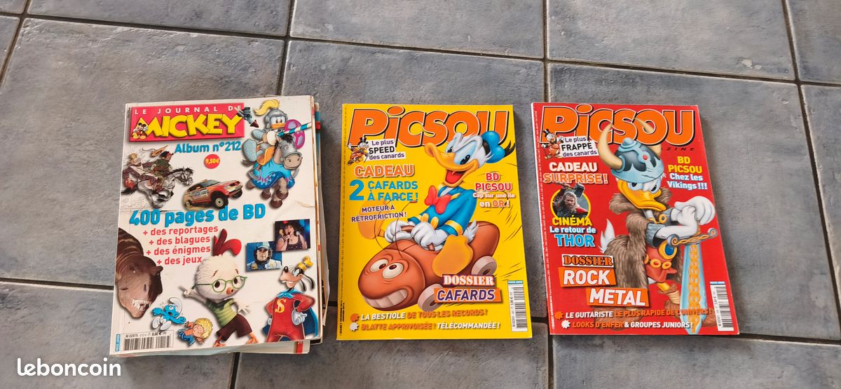 Lot Magazines de Mickey et Picsou (image 1)