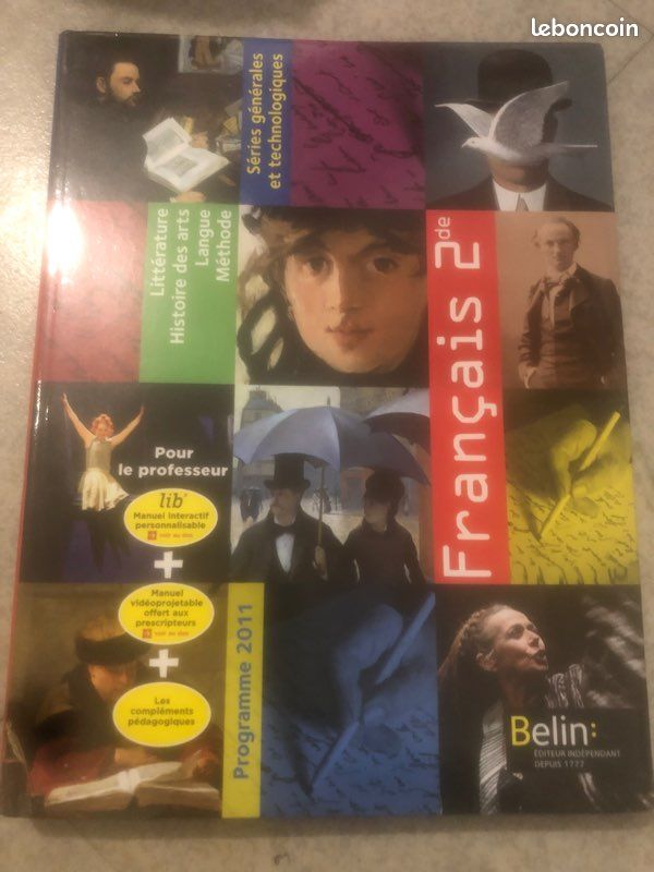 Livre français 2de (image 1)