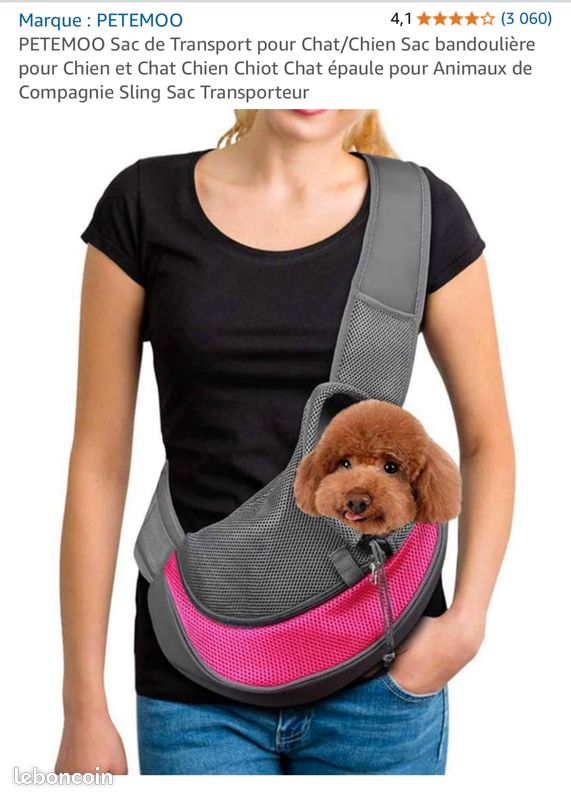 Sac de transport pour chien chat Neuf Accessoires animaux