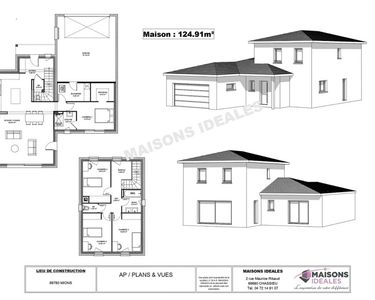 Maison 594 000 € - 124 m²