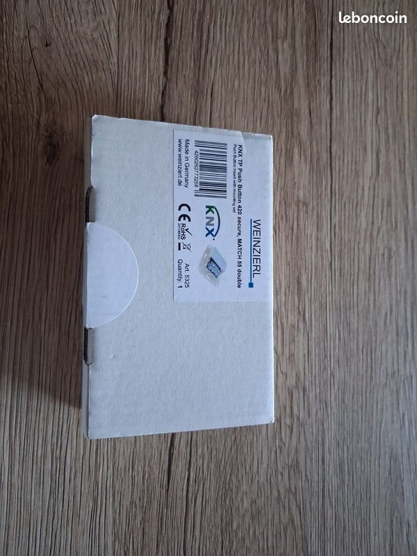 Bouton poussoir KNX Secure weinzierl (image 1)