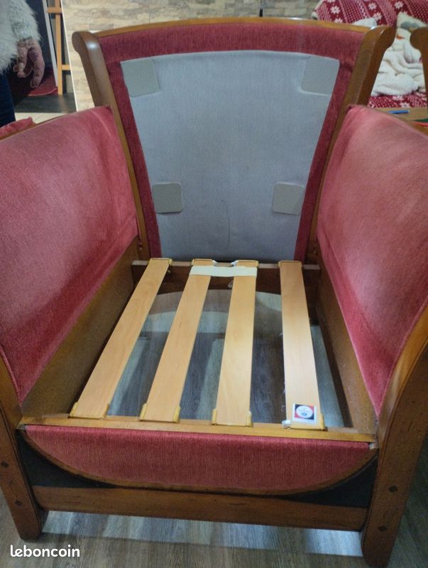 2 fauteuils de marque LELEU (image 5)