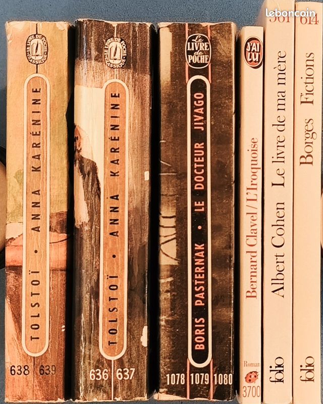 Lot de 6 romans anciens (image 2)
