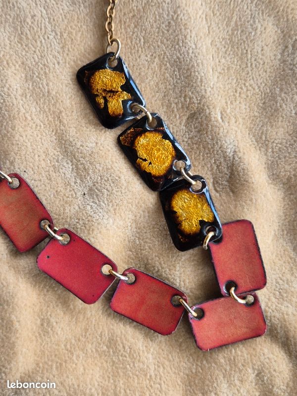 Collier en véritables Émaux (image 3)