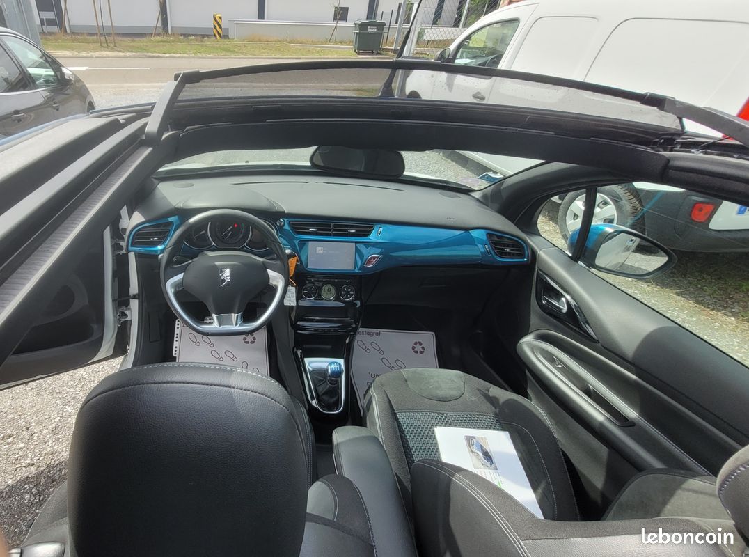 DS3 Cabriolet 1.2 Puretech 110ch SO CHIC - Gtie 12 mois (image 5)