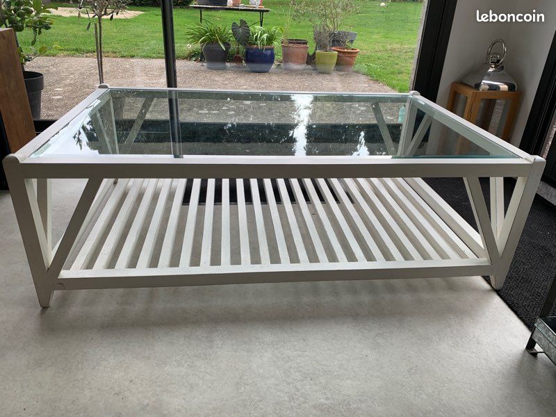 Grande Table basse bois massif (image 1)
