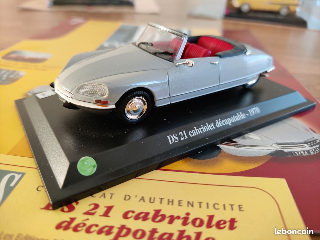 NOREV CITROEN DS 21 Chapron Cabriolet Palm Beach 1968 rubis rouge