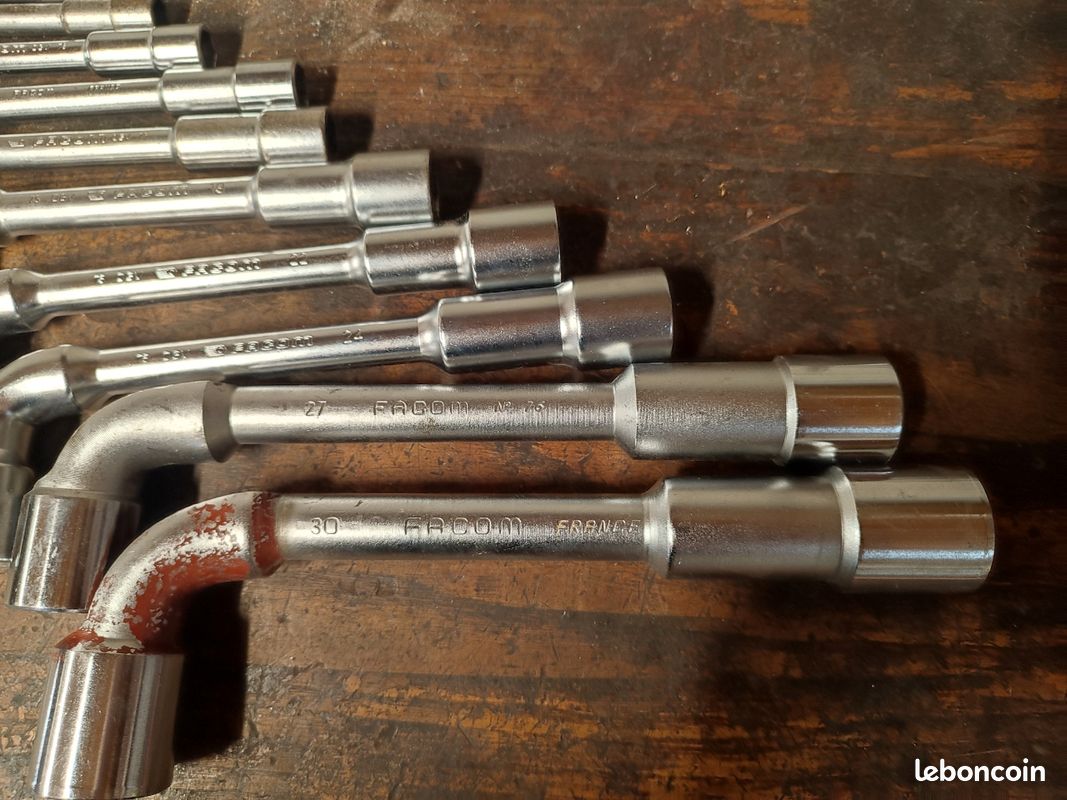 14 Clés à pipes facom de 7 à 32 (image 3)