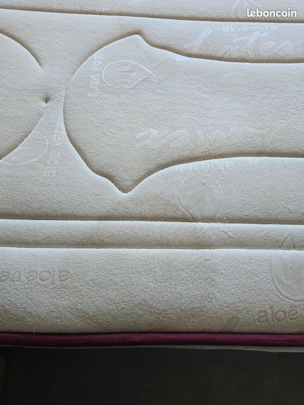 Lit matelas + sommier 140cm (image 5)