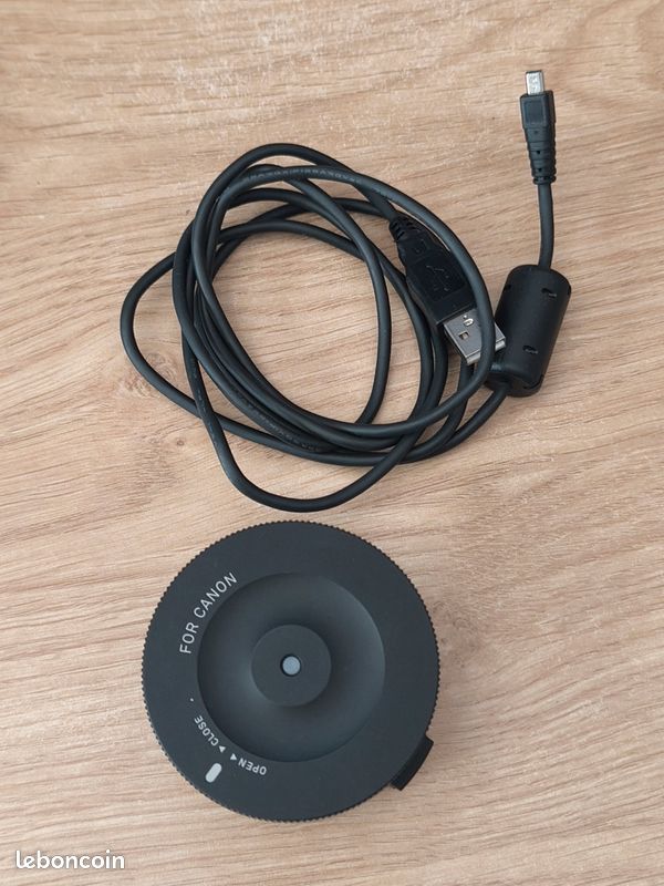 Sigma Dock USB Pour Objectifs Canon - Mise à Jour Et Calibration AF