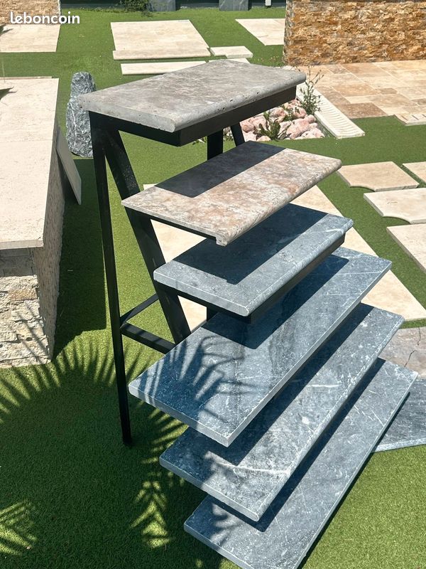 Margelle De Piscine Travertin Aménagement Extérieur (image 1)