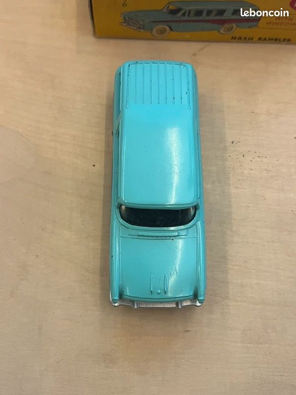 Dinky Toys 173 Nash Rambler Rose Et Bleu - Miniature Voiture 1:43 Boîte D'origine