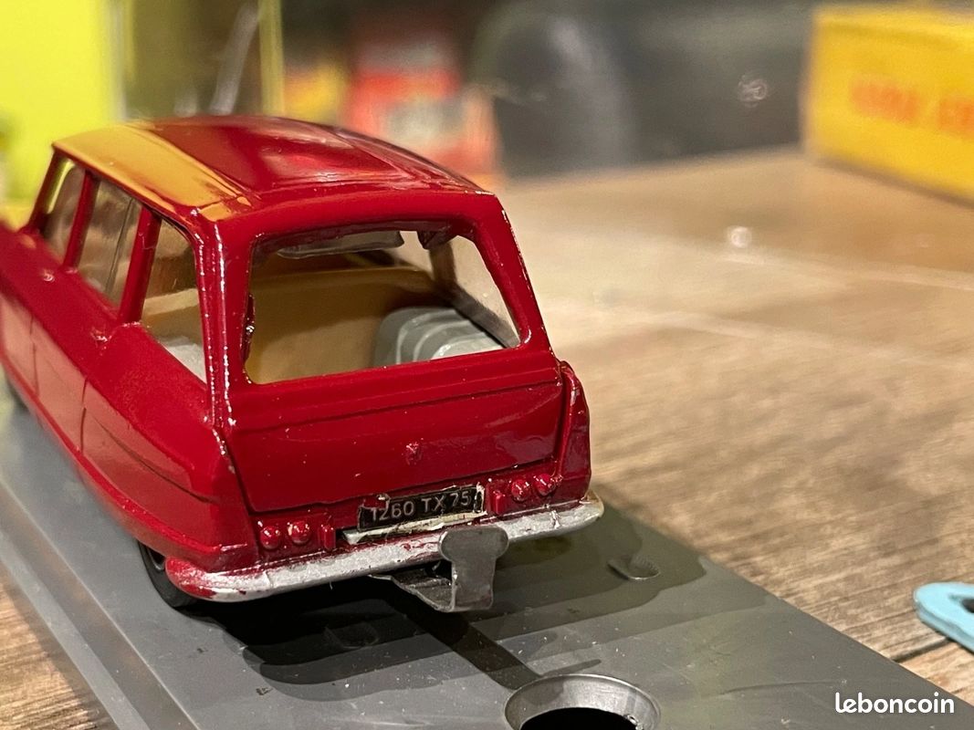 Solido Série 100 – Citroën Ami 6 – Miniature D'époque, Fabriquée En France