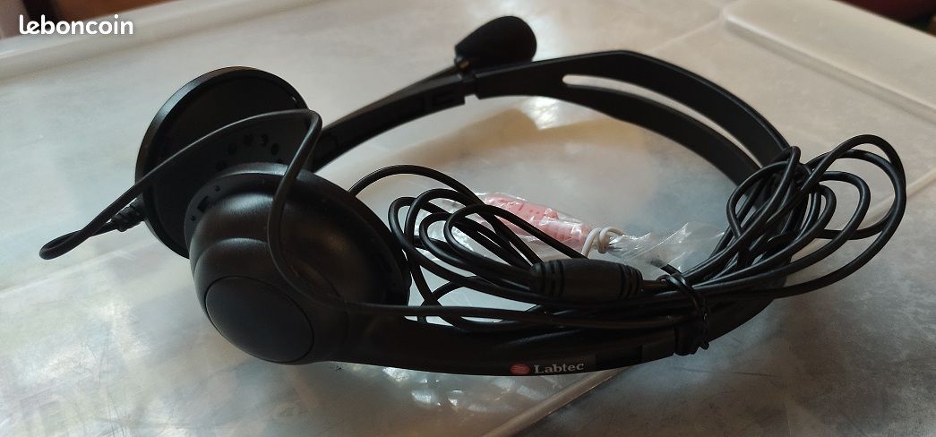 Casque filaire stéréo + Micro (image 4)