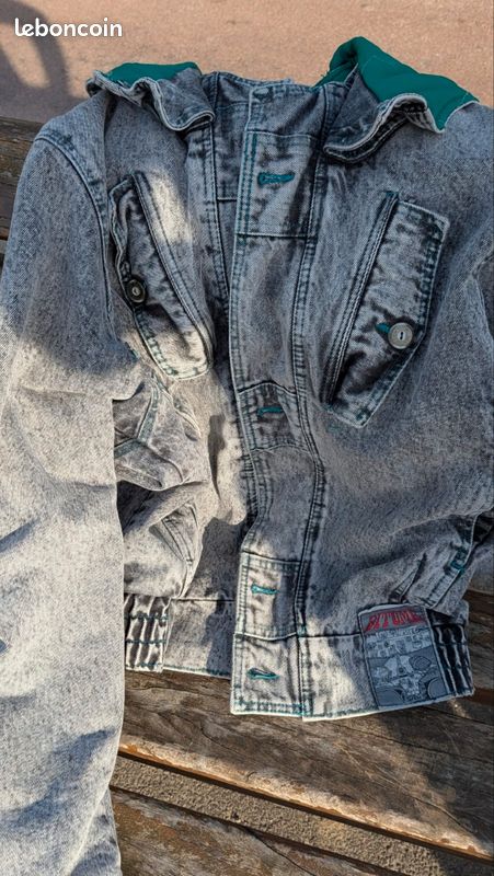 [PIÈCE ARCHIVE] Veste Denim Bitume Paris - État Neuf - Ultra Rare