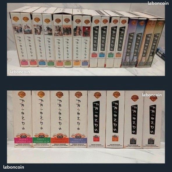 Coffret K7 Friends de la saison 1 à 4 (image 1)
